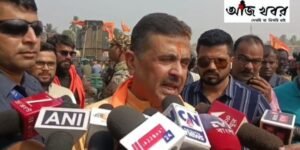 নন্দীগ্রাম থেকে তৃণমূল কংগ্রেসের বিরুদ্ধে হুঙ্কার শুভেন্দু অধিকারীর 