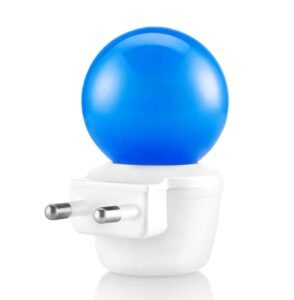 blue night lamp